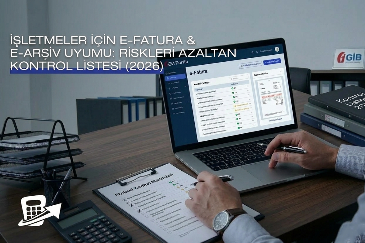 İşletmeler için e‑Fatura & e‑Arşiv Uyumu: Riskleri Azaltan Kontrol Listesi (2026)